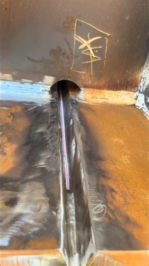 backing ceramic strips with welding skills #anuptechmane #fcaw #migwelding