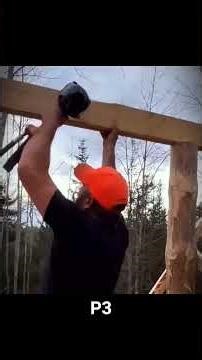 build a wooden house for survival in jangle #build #survival #bushcraft #camping #woodworking