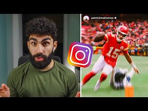 Pro Video Editor Reacts to INSANE NFL Edits on Instagram