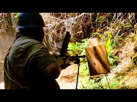 WW2 Nambu Type 99 Japanese Light Machine Gun Shooting Compilation