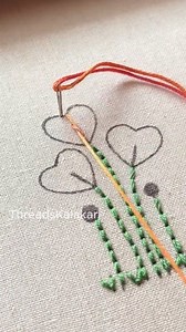 🫠 Beautiful Design 🪡 😍 Beatiful hand embroidery design for Beginners #handembroiderywork #handembroideryvideo #handembroideryart #love #embroiderytutorial #cleaninghacks #Pep #fblifestyle #threadskalakari #lifehacks #diy #digitalcreator #digitalart #homemade #heartcake #craftshow #handmadecrafts #HandmadeCraftsmanship #borderline #flowerembroidery #viralreelsシ #reelsviralシfb #homedecor #nonfollowersviewers #handmadeart | ThreadsKalakari