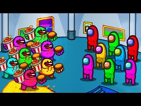 Among Us Funny Moments (Skinny Mod)