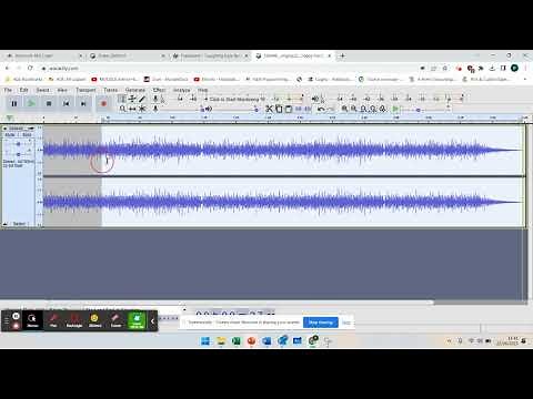 Lesson 1 - Audacity / Wavacity - Fade Out / Crop Sound