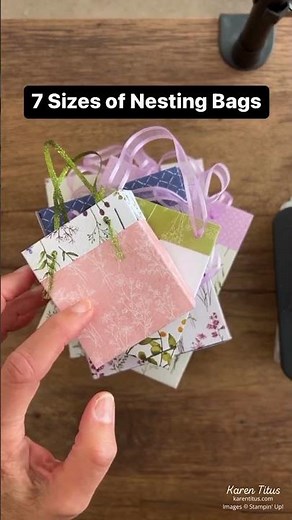 Make Your Own DIY Handmade Paper Gift Bags in Different Sizes