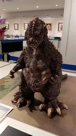 956 reactions · 121 shares | More of the @kaiju_brain exhibition Video thanks to @Kachipro #Godzilla #kingghidorah #Art #Kaiju #Shigeomori | The Kaiju Kingdom Podcast | Facebook