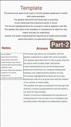 Part-2 🚢 PTE Retell Lecture | The Ship | 90 Score Sample Answer 2025 @ptetestprep