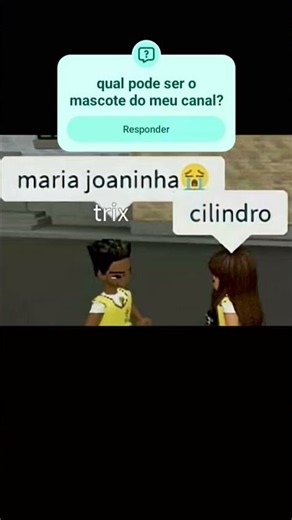 acho que eu vou escolher o meu boneco do Roblox, EU ACHo👁️👄💅