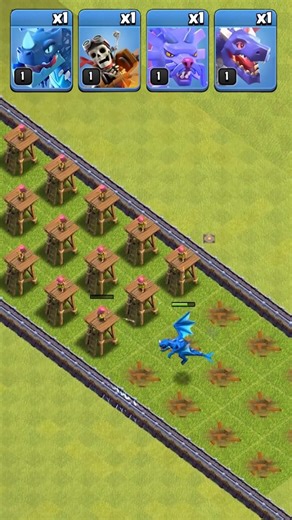 Can Level 1 Air Troops Beat Level 1 Archer Towers? 😱 | Clash of Clans