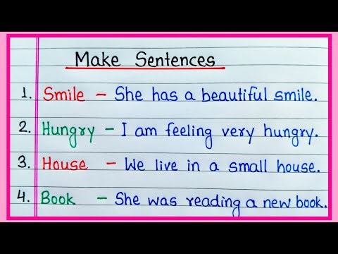 Make sentences with 20 words | How to Make Sentence In English | Make Sentence 20 | Make Sentence