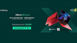 Infinix Inbook X1 Laptops to Launch on December 8, Specifications Revealed