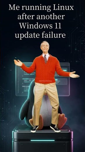 POV: When you run Linux and Windows 11 update is garbage..