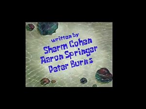 SpongeBob Squarepants - Sandy's Rocket Title Card S1E8a