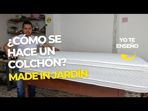 Proceso de fabricación de un colchón