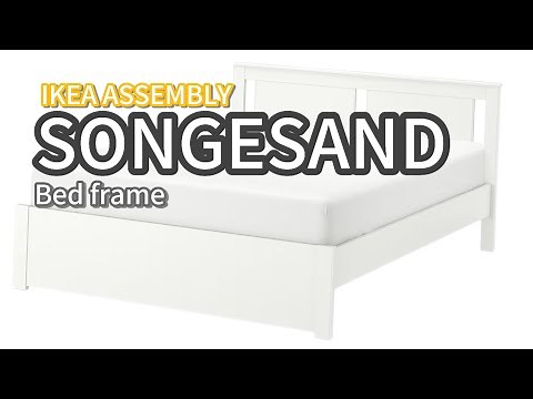 Mastering SONGESAND - Bed frame: A Guide to Effortless IKEA Furniture Assembly