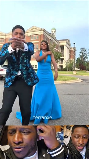 🩵🖤🔥 PROM KING AND QUEEN STYLE MOVES #cheer #promdress #highschool #dance