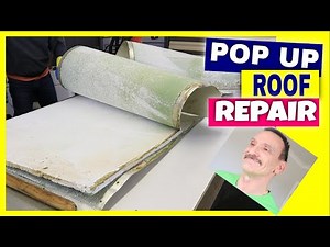POP UP CAMPER ROOF REPAIR Planning Rebuilding Roof Tent Trailer Wood Rot Replacement PT 24