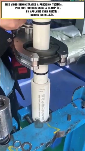 Precision PPR Pipe Fitting Installation Technique – Leak-Free Result!