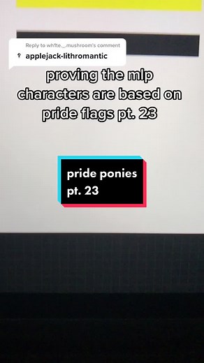 MLP Characters Based on Pride Flags - Applejack turn Pt. 2