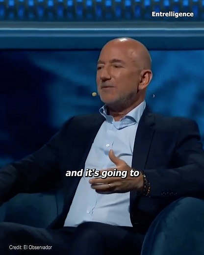 2.5K views · 73 reactions | Jeff Bezos gives a highly specific, high-impact example of AI solving a common, frustrating problem (slow governmental permits), contrasting months of waiting with a 10-second automated response. - : El Observador | Entrelligence | Facebook