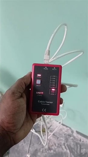 RJ45, RJ11 cable tester#electrical #cabletester #enggenering #virulshorts