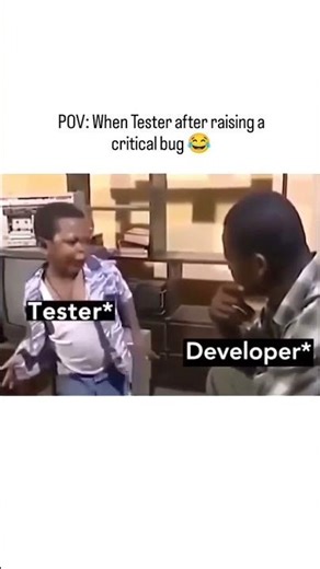 when tester finally find a bug