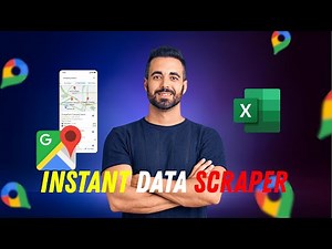 How to Get Data From Google Maps Using Instant Data Scraper | Chrome Extension