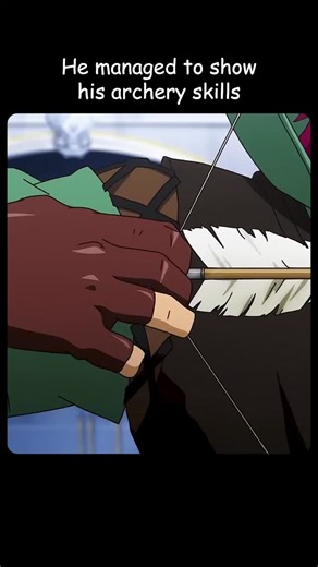 animehub98 on Instagram: "He managed to show his archery skills 🤯 #anime#animemoments"
