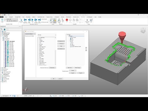 Ribbon Interface - PowerMill 2018