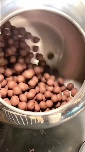 Hazelnut Dragee 🙂 Coating Chocolate Dragees With Snack Coater #snackcoater