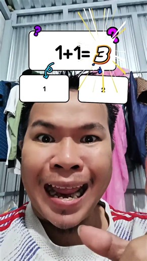 Extremely difficult math problem: 1 + 1 = ? #carotkhoa2