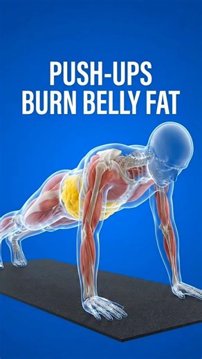 Push-Ups for Fat Loss? Here’s What Really Happens Can doing push-ups every day help you lose fat? Push-ups are a powerful bodyweight exercise that targets your chest, shoulders, arms, and core all at once. When combined with proper nutrition and consistent training, they can help increase muscle tone, boost metabolism, and support overall fat loss. It’s not about doing them fast — it’s about doing them right. Try 3–5 sets of controlled reps, keeping your body straight and core engaged. Quality b