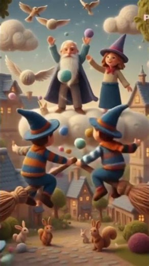 AERILION - The KNITTED Flying Unicorn City | Magic Craft ASMR #cozy