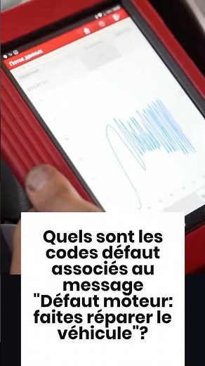[INFO] Fault codes associated with the engine fault message - PEUGEOT - CITROËN #shorts