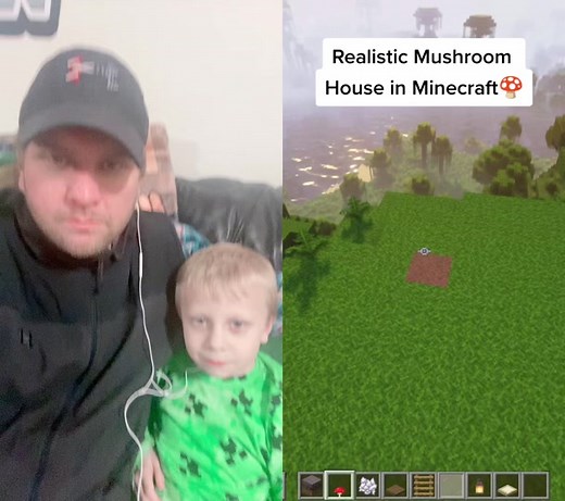 Building a Realistic Mushroom House in Minecraft