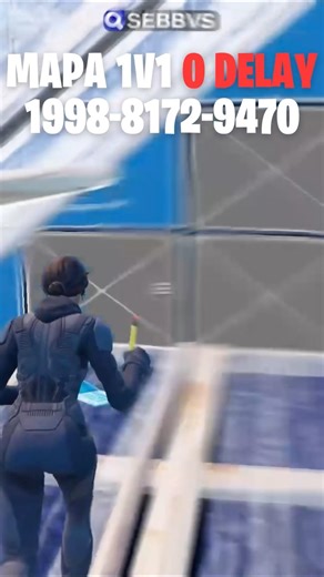 MAPA 1V1 0 DELAY 😍 #fortnite #1v1