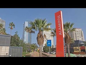 Alamitos Beach Walking Tour In Long Beach California USA
