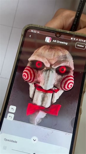 billy the puppet saw sketch