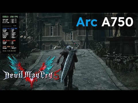 Intel Arc A750 8GB - Devil May Cry 5 | DX12 | Ultra | 1080P