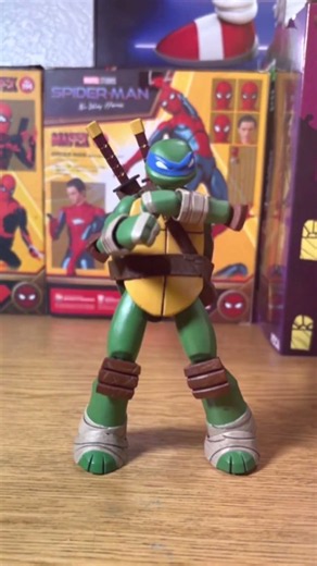Hit the dougie [in stop motion] #tmnt #stopmotion #dance #figtok #fyp #shorts