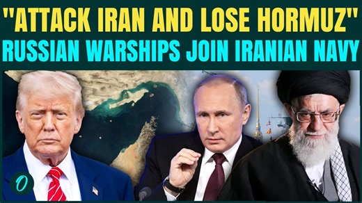 US vs Iran full-scale war soon: Russian warships join Iranian navy in Strait of Hormuz drills
