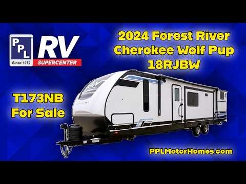 2024 Forest River Cherokee Wolf Pup Limited 18RJBW Toy Hauler
