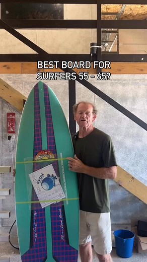 Getting a bit older and feel like a Mini Mal is your only option? The MOAB is your board. Plenty of paddle power to get you into waves, but still light on its feet when you need it. Built to keep you in the water 🤙🏼 | Nev Hyman