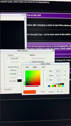 StrongED on RISC OS 5