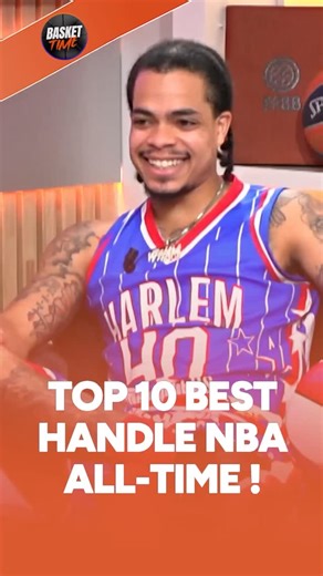 1.5K views | Top 10 des meilleurs ball handlers ! Membre des @harlemglobetrotters et spécialiste du genre, @rockmiddleton classe à l’aveugle les meilleurs manieurs de ballon  Vous validez son classement ? 樂 Les Harlem GlobeTrotters sont en tournée en France en mars 2026 et à Paris le 28 et 29 mars #nba #basketball #handles | RMC Sport Basket | Facebook