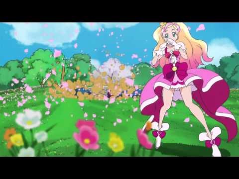 Go! 프린세스 프리큐어 1화 액션