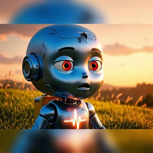 Robot Boy’s Bug Battle 🤖🦟 #youtubeshorts #3danimation #viralshort #shorts