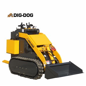 [Hot Item] Mini Loader Skid Steer Construction Machinery Mini Loader with Stump Grinder