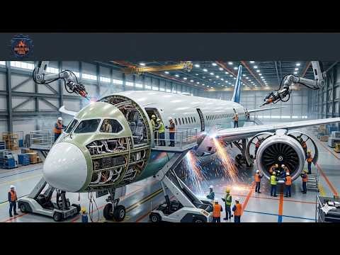 How Boeing Builds the 787 Dreamliner – Full Manufacturing Process
