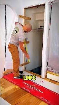Der geheime Trick, mit dem Profis Türen perfekt einbauen #Handwerk #TürMontage #DIYTipps