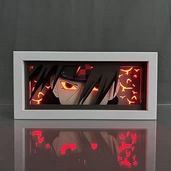 Anime Lamp Uchiha Itachi/Figure Bedroom Decor Night Light Birthday Gift Led Light